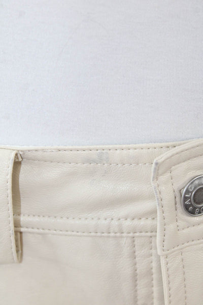 ALC Women Cargo Skirt Beige Knee Length Size 4