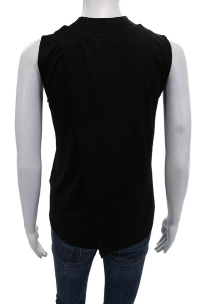 Rag & Bone Jean Women Basic Black Mock Neck Sleeveless Tank Size XS