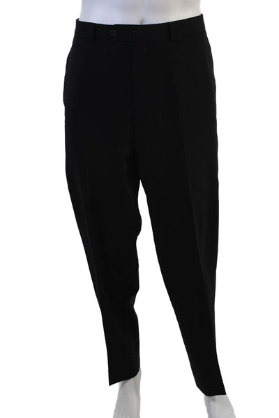 Michael Kors Mens Black Dress Pants 100% Polyester Size 34
