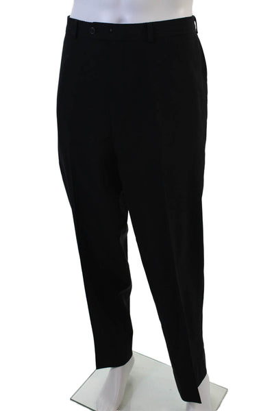 Michael Kors Mens Black Dress Pants 100% Polyester Size 34