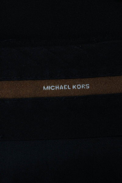 Michael Kors Mens Black Dress Pants 100% Polyester Size 34