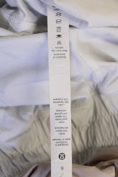 Lululemon Unisex White Beach Shorts Size 6