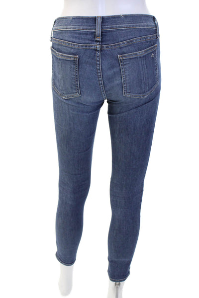 Rag & Bone Women Dark Blue Ankle Skinny Jeans Size 26