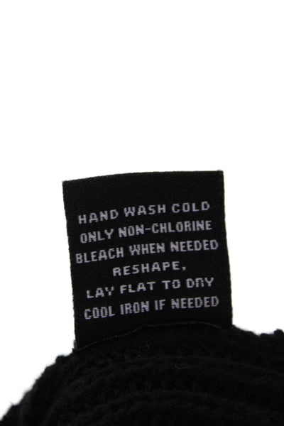 525 America Unisex Black 100% Cotton Crew Neck Pullover Sweater Size XS
