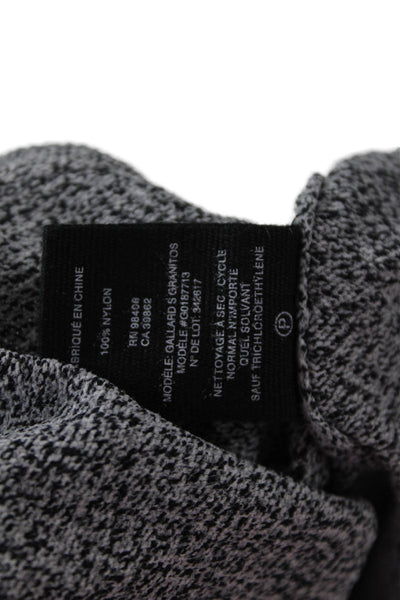 Theory Mens Pullover Sweater Gray Nylon Crew Neck Long Sleeve Size M