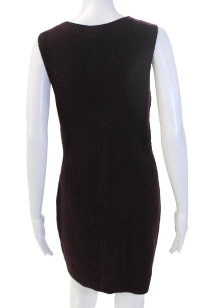 Theyskens Theory Women Jumpsuit Sleeveless Scoop Neck Knee-Length Black Size M
