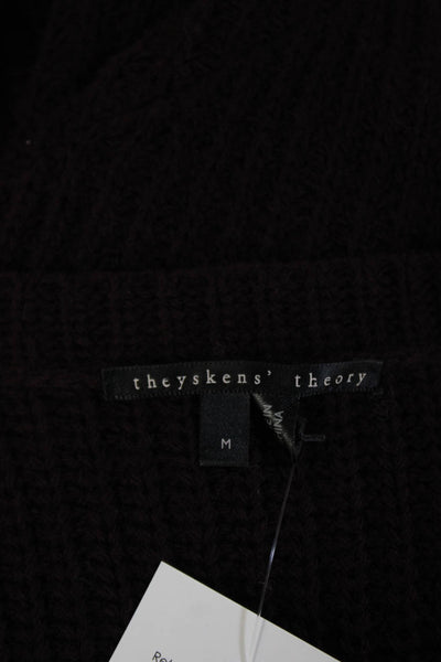 Theyskens Theory Women Jumpsuit Sleeveless Scoop Neck Knee-Length Black Size M