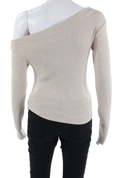 Zara Womens Brown Button Round Neck Cardigan Long Sleeve Size S
