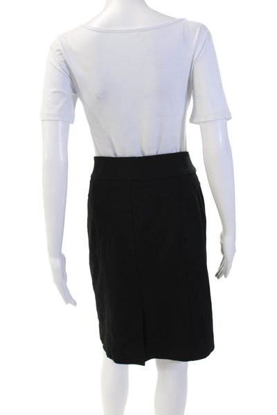 White House Black Market, Women Straight Pencil Skirt Black Size 12