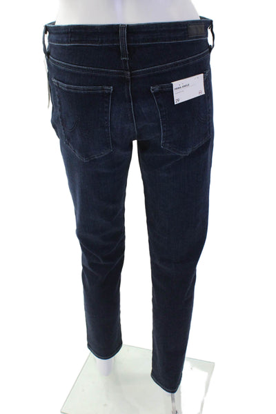 Adriano Goldschmied Women Ankle Skinny Jeans Dark Blue Size 29