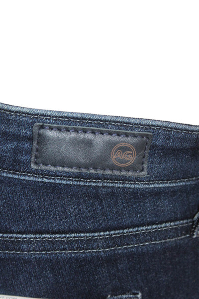 Adriano Goldschmied Women Ankle Skinny Jeans Dark Blue Size 29