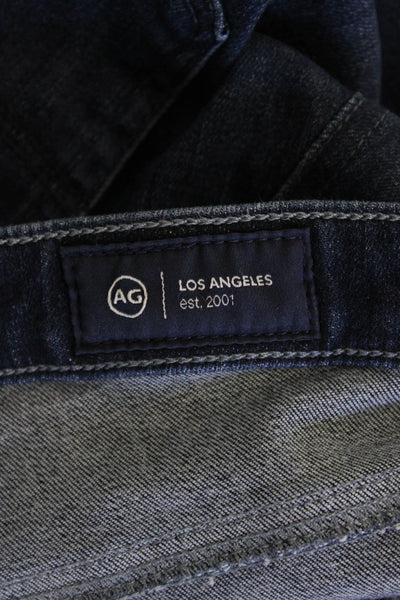 Adriano Goldschmied Women Ankle Skinny Jeans Dark Blue Size 29