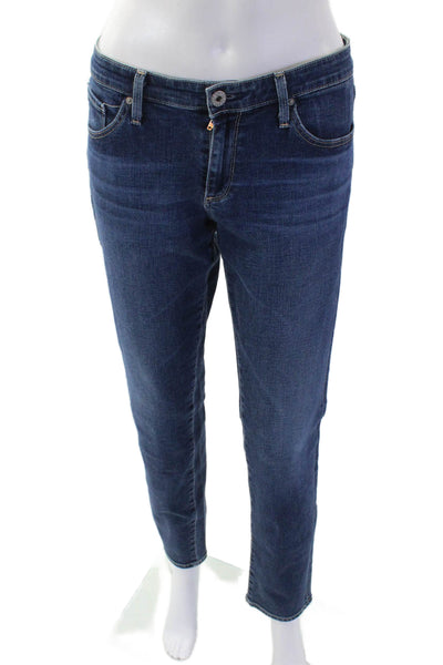 Adriano Goldschmied, Women, Dark Blue Ankle Straight Jeans Size 30