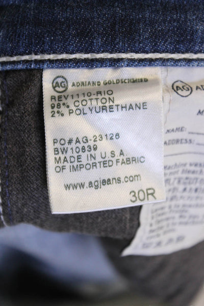 Adriano Goldschmied, Women, Dark Blue Ankle Straight Jeans Size 30