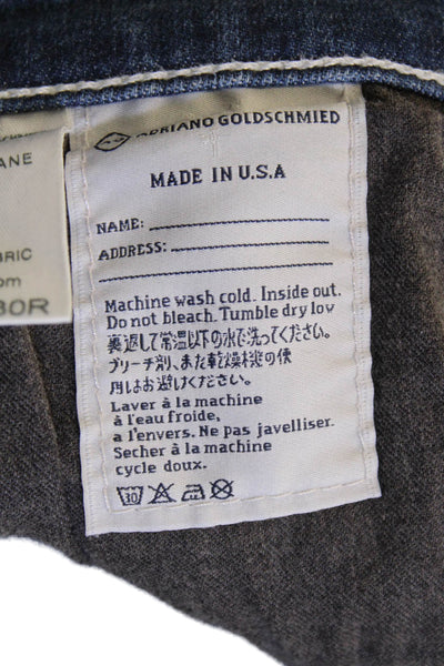 Adriano Goldschmied, Women, Dark Blue Ankle Straight Jeans Size 30