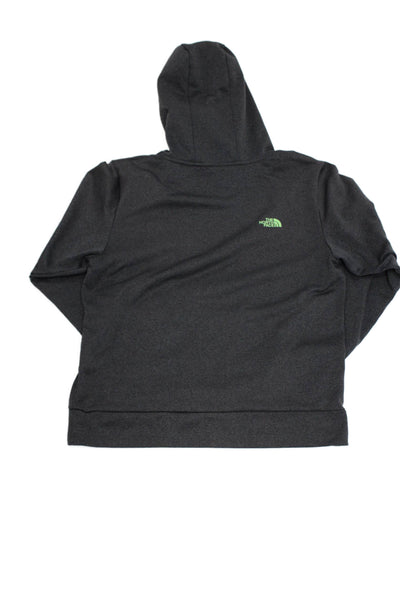 The North Face Boys Graphic Print Pullover Hoodie Gray Size M