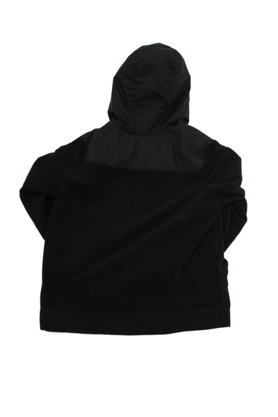 Nike Unisex Kids Hooded Two Pocket Zip Up Jacket Black Size XL