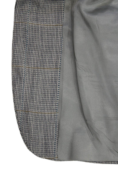 Bill Blass Mens Gray Check Sport Coat Size L