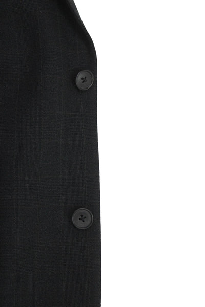 Austin Reed Mens Dark Gray Wool-Lycra Suit Jacket Size L