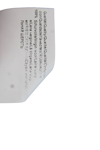 BOSS Mens Virgin Wool Dark Blue Blazer Button Collared Size M