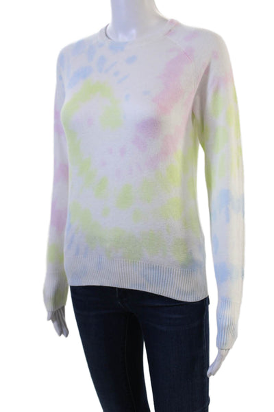 Lovers + Friends Women Pullover White Crew Neck Long Sleeve Size XS