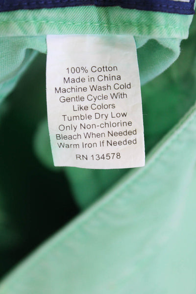 Vineyard Vines Mens Chinos Green Size 32
