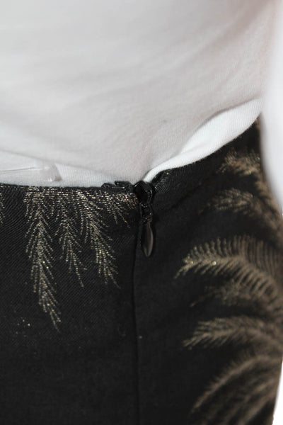 Victoria Victoria Beckham Womens Wrap Mini Skirt Black Size 6