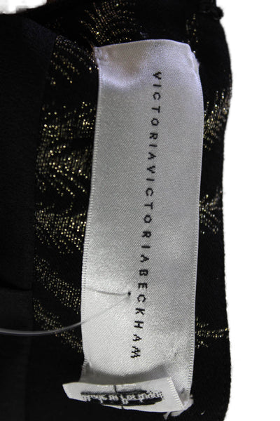 Victoria Victoria Beckham Womens Wrap Mini Skirt Black Size 6