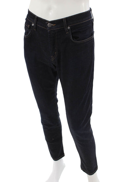 J Brand Mens Ankle Skinny Jeans Dark Blue Size 31