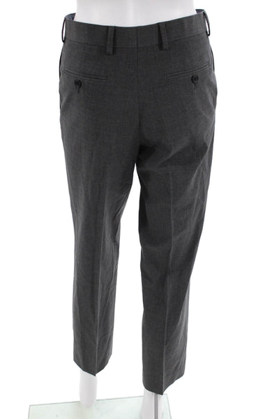 Tallia Mens Ankle Dress Pants Dark Gray Size 28