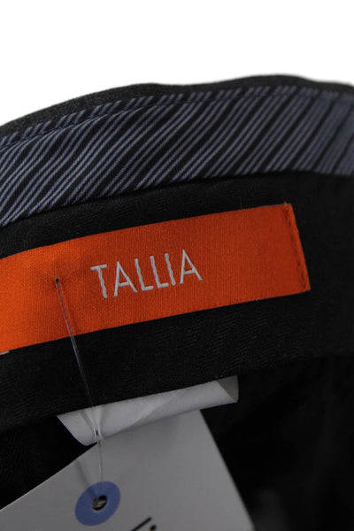 Tallia Mens Ankle Dress Pants Dark Gray Size 28
