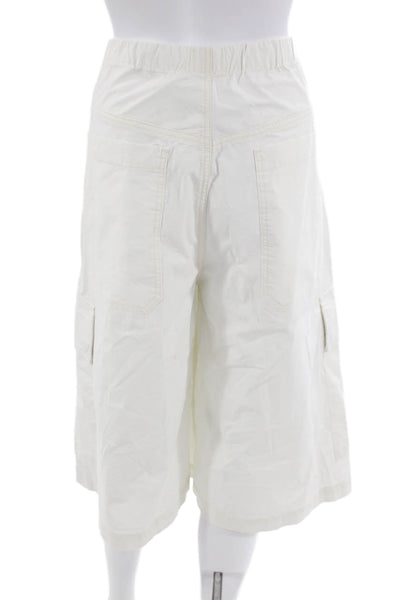 Citizens of Humanity Mens Bermuda Cargo Shorts White Size 30