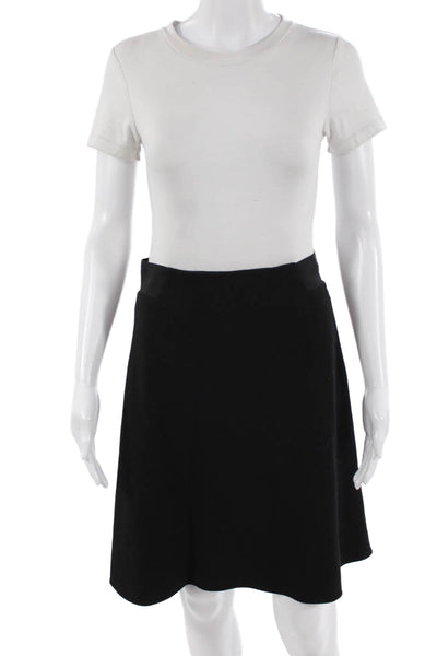 Elie Tahari Womens A-Line Black Skirt Size S