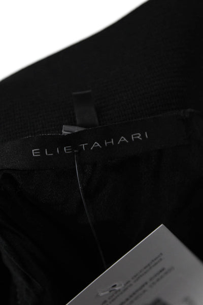 Elie Tahari Womens A-Line Black Skirt Size S