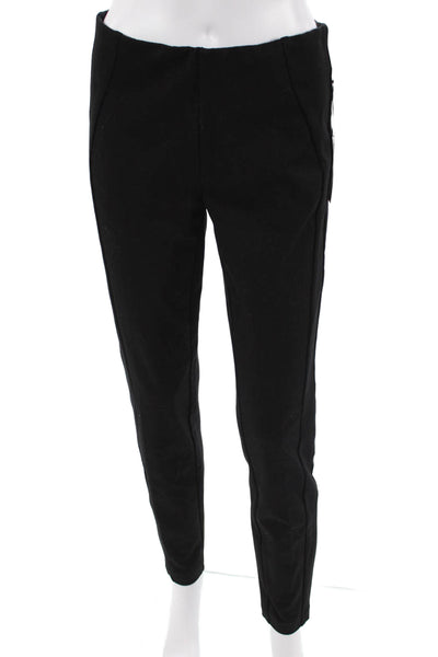 Ecru Womens Ankle Dress Pants Black Zip Size 2