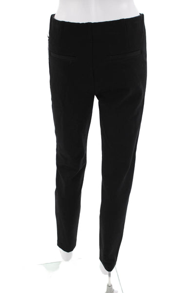 Ecru Womens Ankle Dress Pants Black Zip Size 2