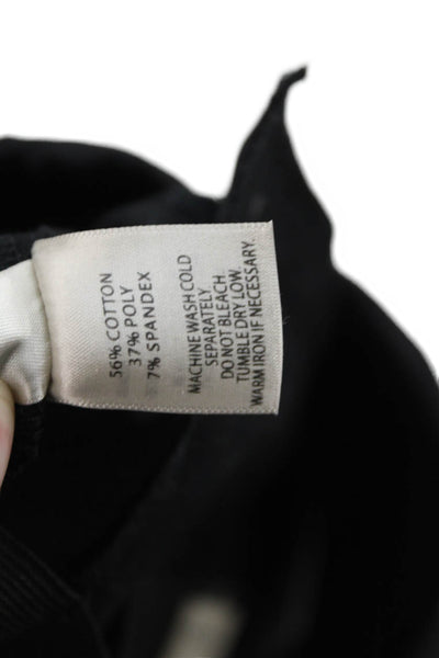 Ecru Womens Ankle Dress Pants Black Zip Size 2