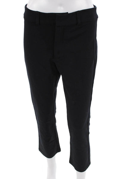 Ella Moss Unisex Black Cropped Ankle Dress Pants Size S