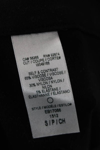 Ella Moss Unisex Black Cropped Ankle Dress Pants Size S