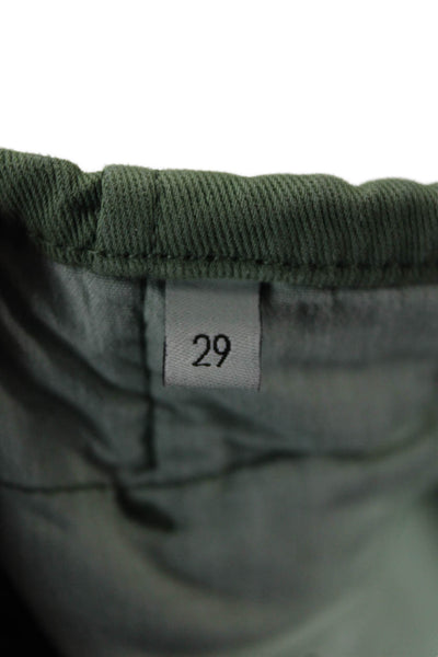 Boyish Unisex Paperbag Pants Green Size 29