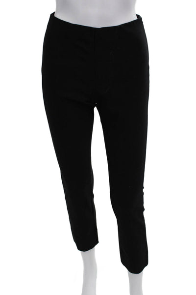 Vince Women Black Ankle Cropped Dress Pants Size S