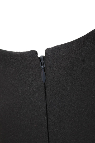 Vince Women Black Ankle Cropped Dress Pants Size S