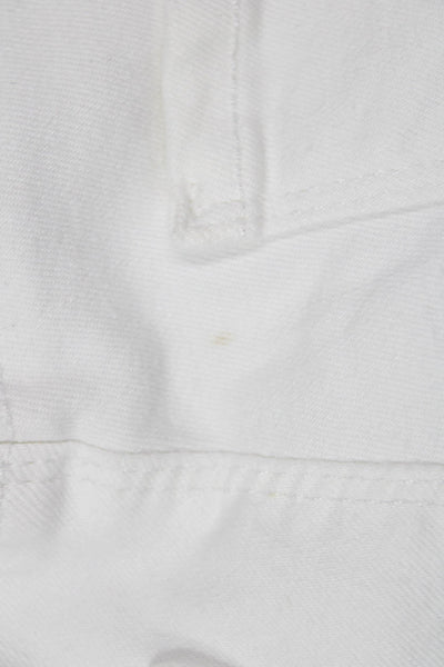 L'Agence Women Ankle Jegging White Size 24