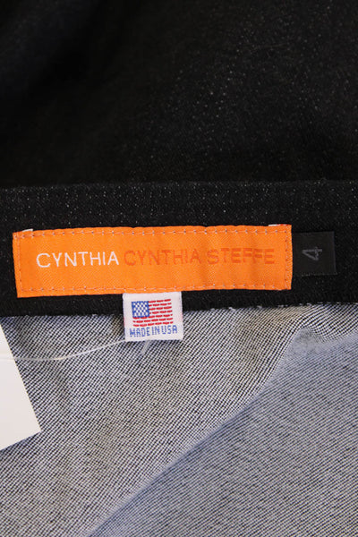 Cynthia Cynthia Steffe Womens A-Line Skirt Black Size 4