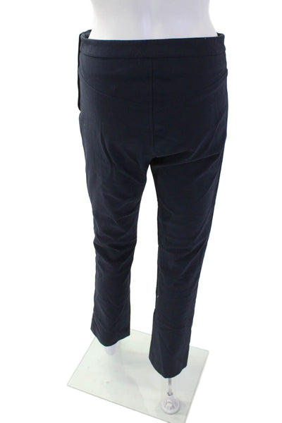 M.M. Lafleur Women Ankle Cropped Dress Pants Dark Blue Size 6