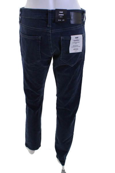 Mavi Jeans Mens Skinny Dark Blue High Rise Jeans Button Fly Size 30