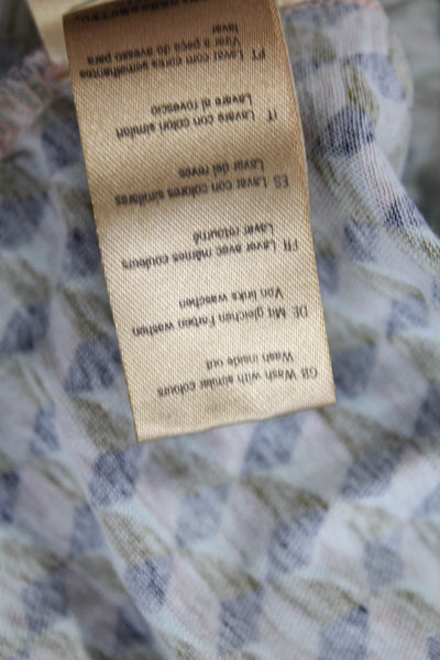 Scotch & Soda Girls Cotton Blend Geometric Print Tank Top Orange Size 12