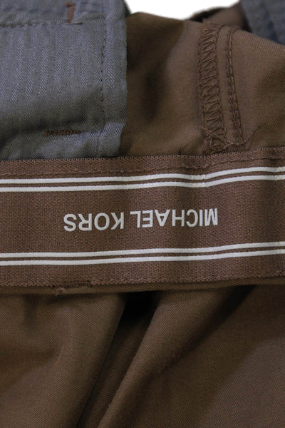 Michael Kors Men Chino Khakis Brown Size 32
