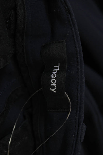 Theory Mens Dress Pants Black 73% Polyamide 27% Elastane Size 28