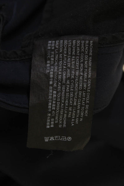 Theory Mens Dress Pants Black 73% Polyamide 27% Elastane Size 28